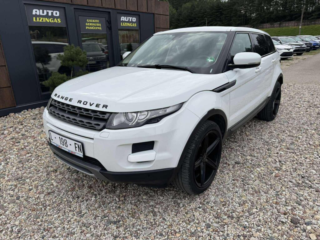 2012 LAND ROVER EVOQUE