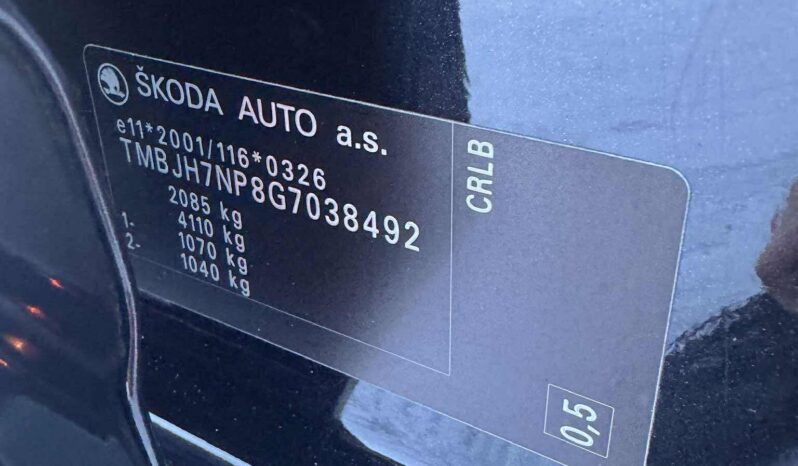 
								2016 SKODA SUPERB pilnas									